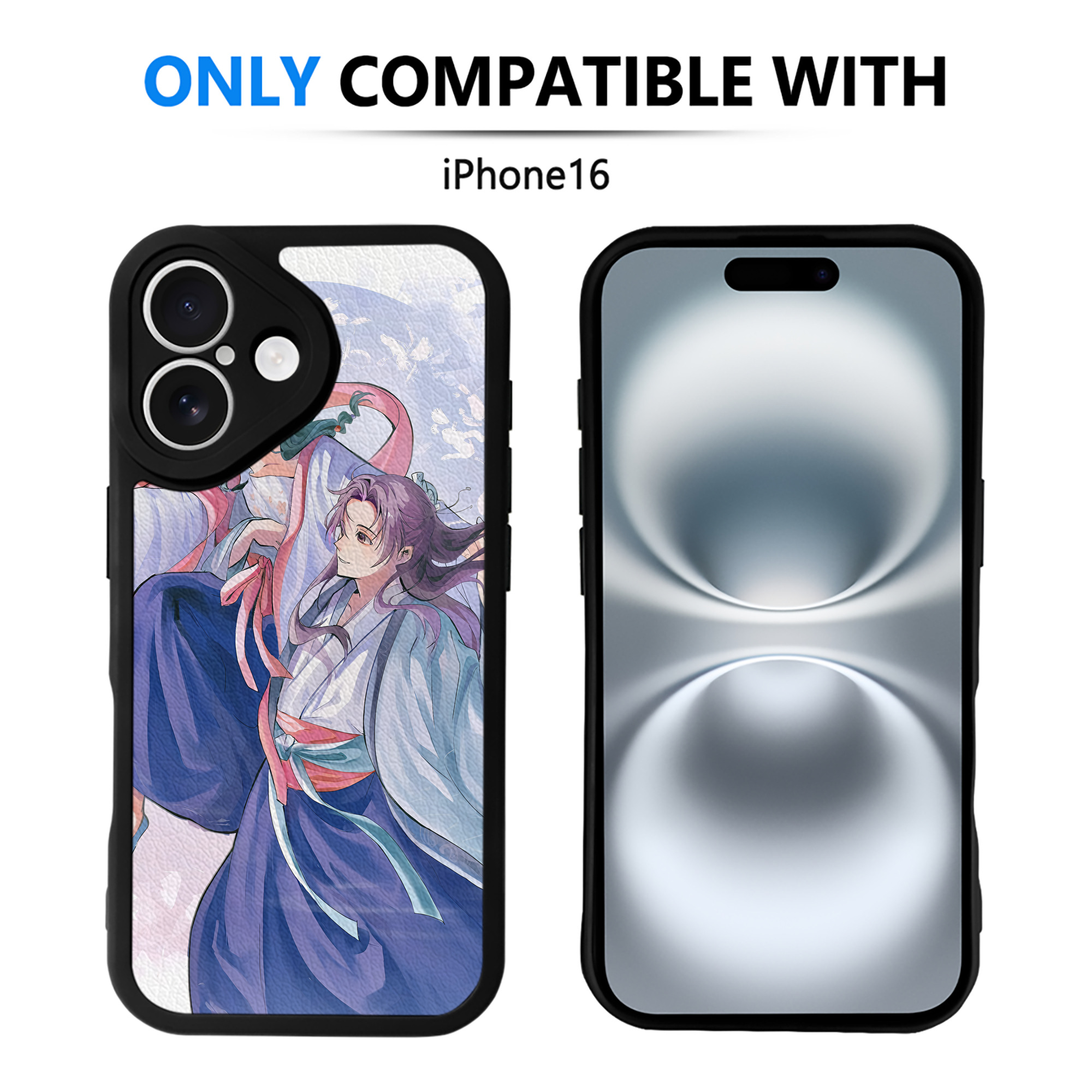薬屋のひとりごと The Apothecary Diaries 【iPhone 16シリーズ対応】シリコンスマホケース（レザー調） 材質：シリコン